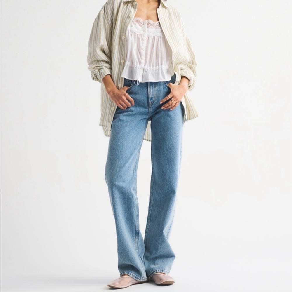 Abercrombie 90s Relaxed Jean, High Rise